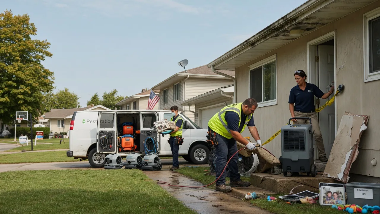Water Damage Restoration in Whiting, KS near me